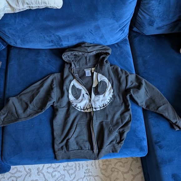 Nightmare Before Christmas Zip up Hoodie - Picture 1 of 3
